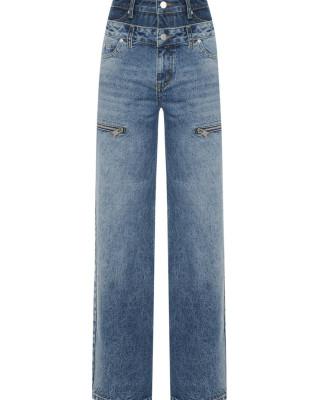 Helsa Jean Double Waist
