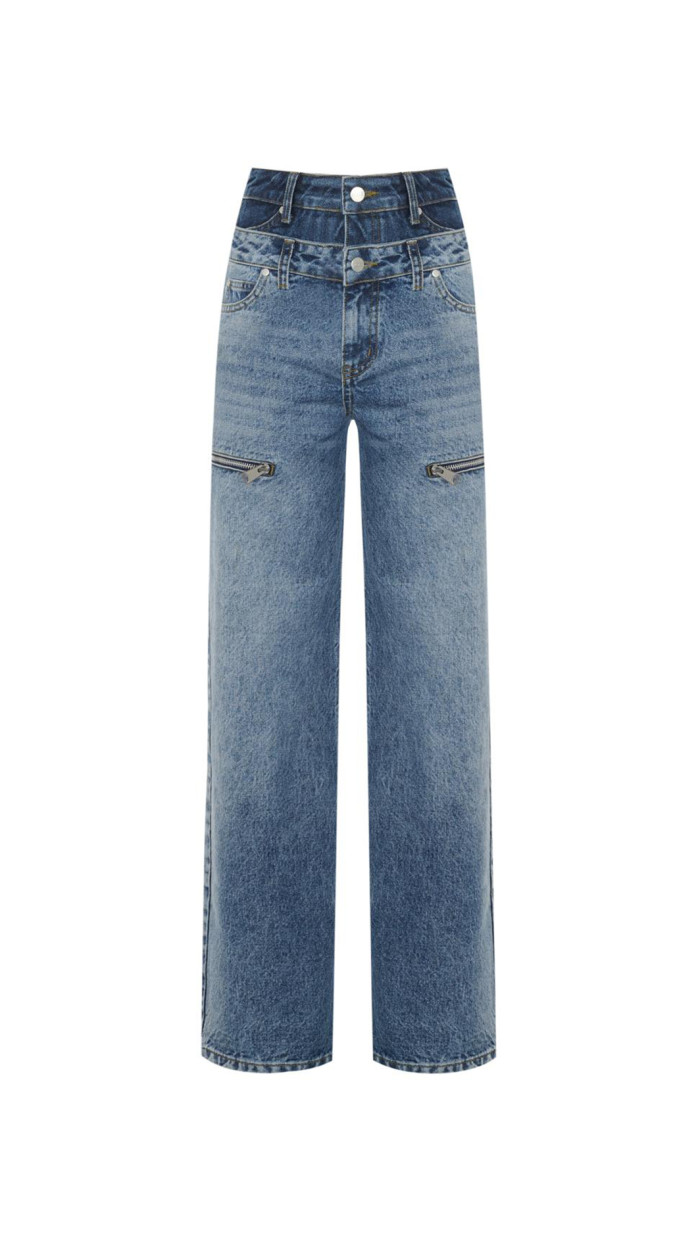 Helsa Jean Double Waist