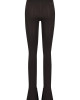 Lorena Dark Brown Flare Legging Gold