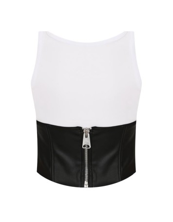 Juliana Leather Corset & Top