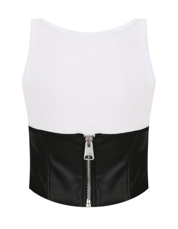 Juliana Leather Corset & Top