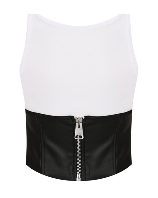 Juliana Leather Corset & Top Juliana Leather Corset & Top