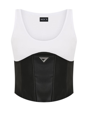 Juliana Leather Corset & Top