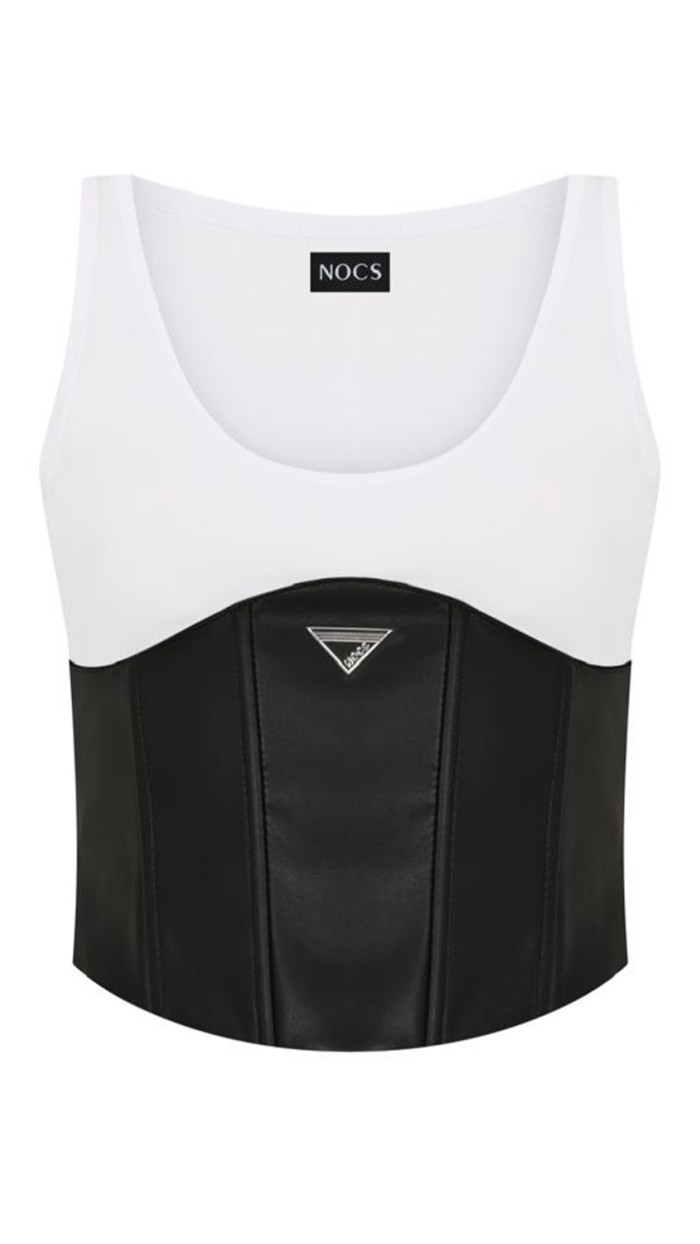 Juliana Leather Corset & Top