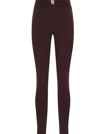 Gigi Leggings Chocolate Burgundy