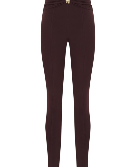 Gigi Leggings Chocolate Burgundy Gigi Leggings Chocolate Burgundy