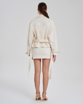 Natalie Jacket Ekru