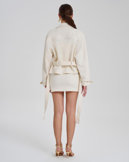 Natalie Jacket Ekru