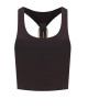 Adriana Crop Top Kahverengi