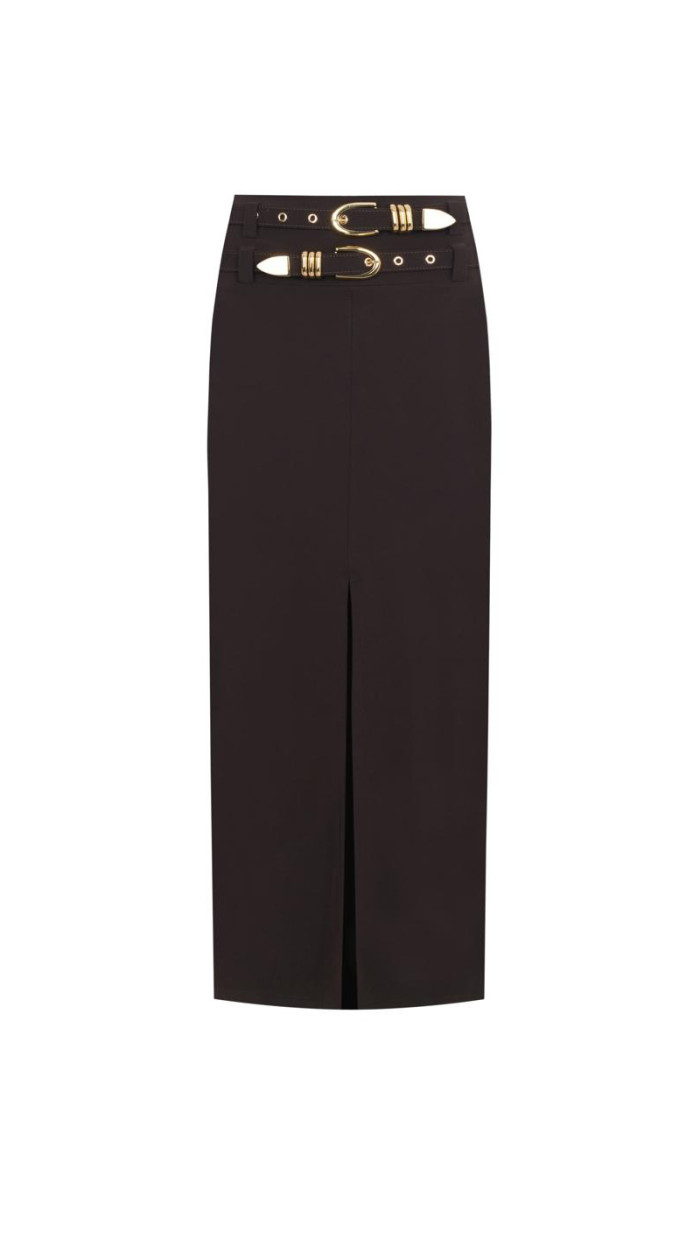 Adriana Skirt Kahverengi