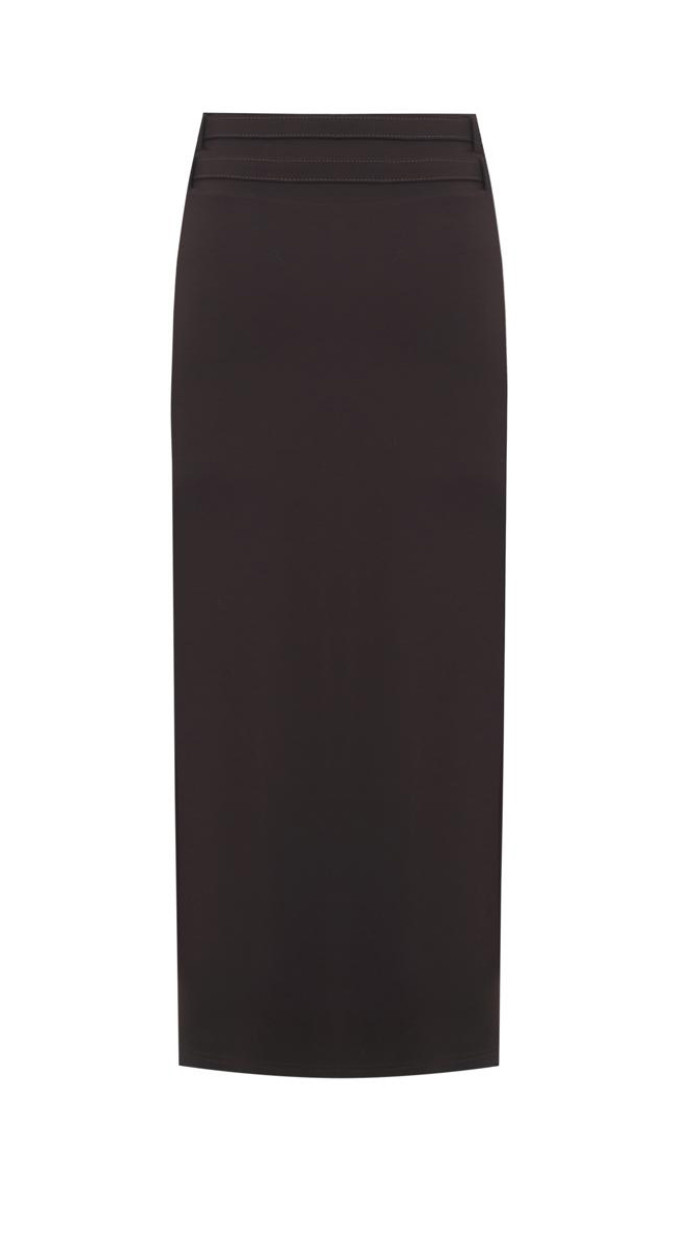 Adriana Skirt Kahverengi