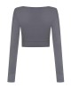 Gigi Top Dark Gray Gigi Top Dark Gray