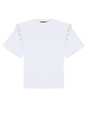 Gloria T-shirt Gold Details