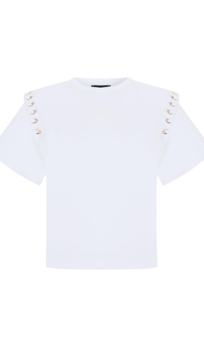 Gloria T-shirt Gold Details