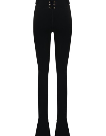 Leticia Black Gold Flare Leggings  Leticia Black Gold Flare Leggings