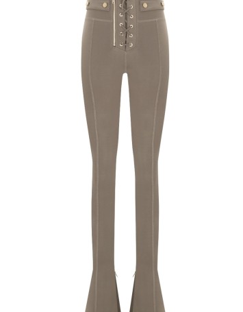 Leticia Mocca Gold Flare Leggings 