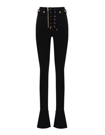 Leticia Black Gold Flare Leggings  Leticia Black Gold Flare Leggings