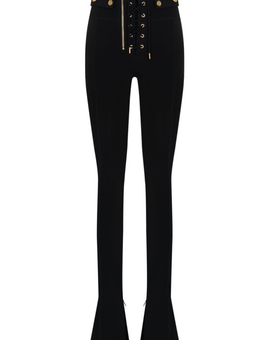 Leticia Gold Flare Leggings Leticia Gold Flare Leggings