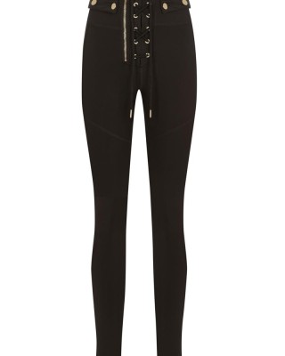 Leticia Leggings Gold Dark Brown 