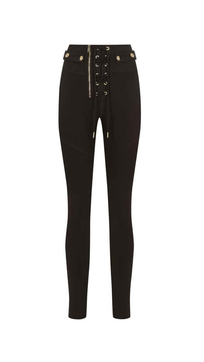 Leticia Leggings Gold Dark Brown 