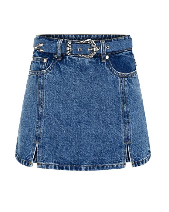 Maila Denim Short Skirt