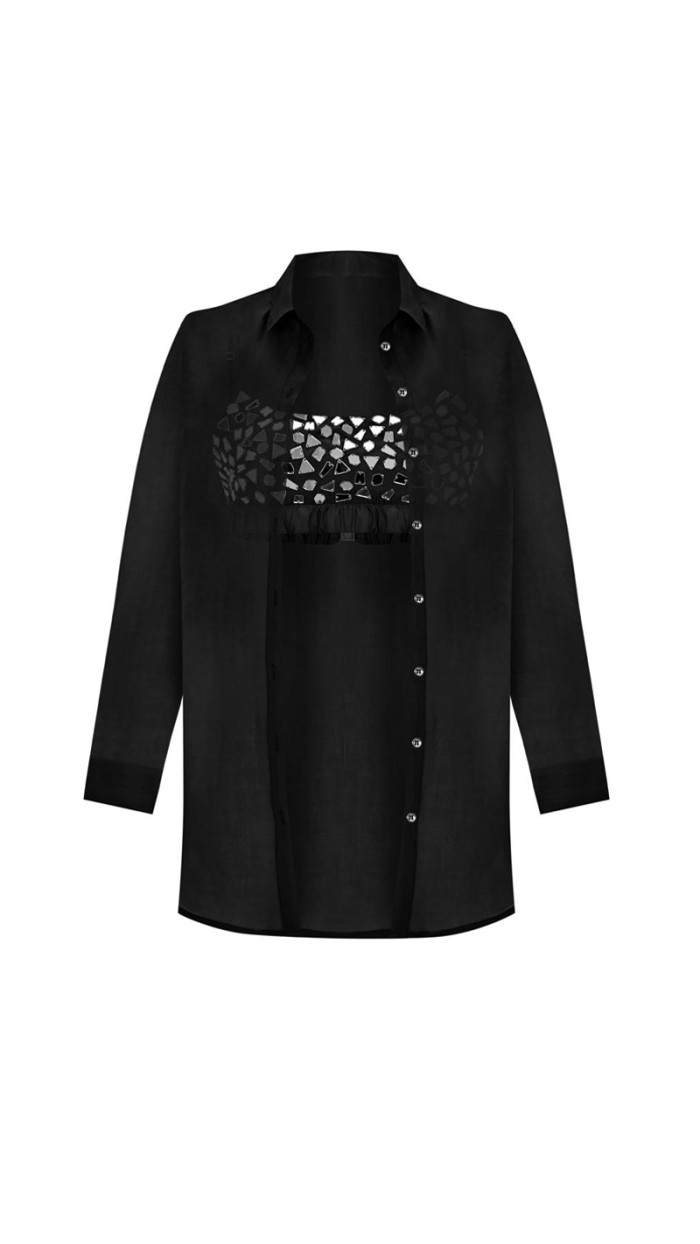 Stella Siyah Shirt & Top