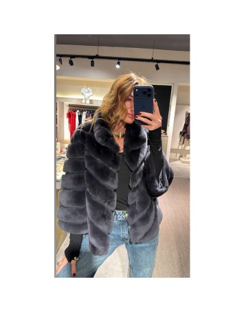 REAL FUR RABBİT KÜRK