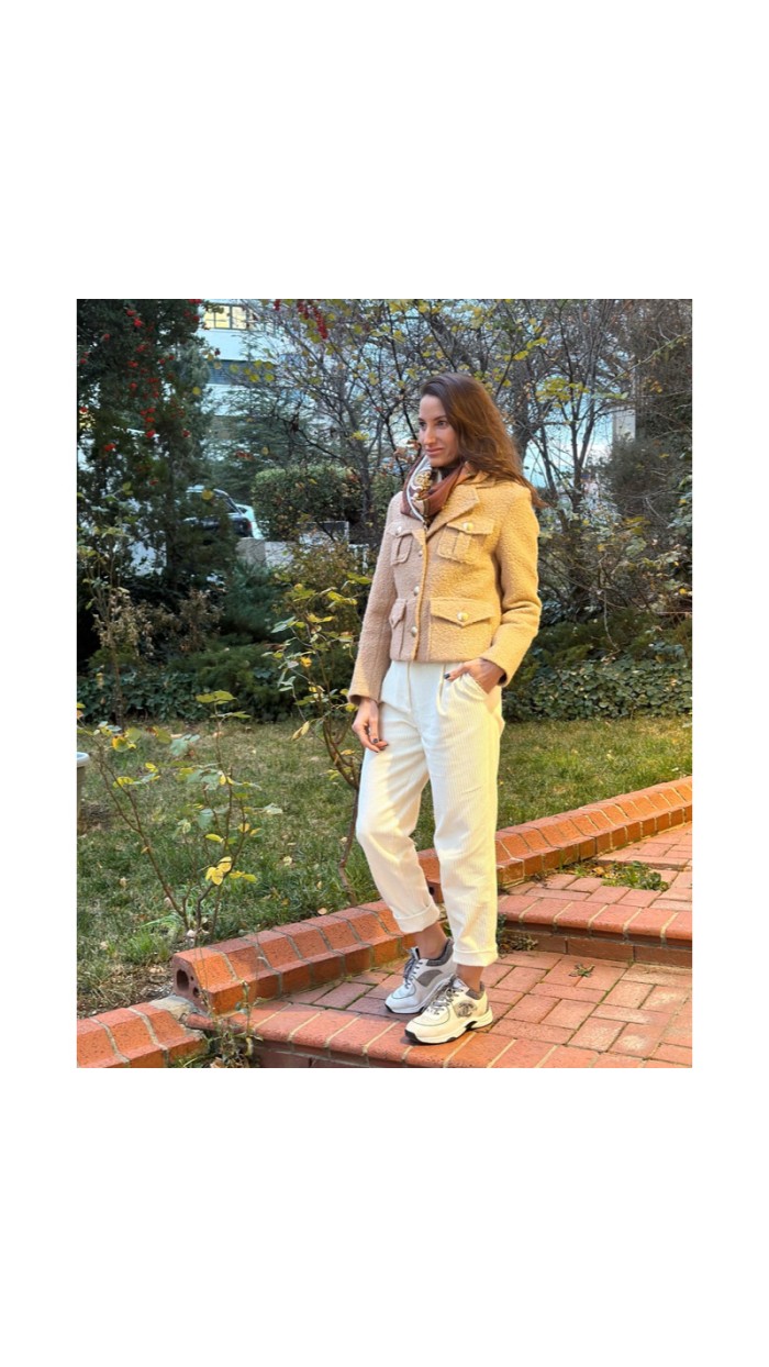 Bej Teddy Ceket Bej Teddy Ceket