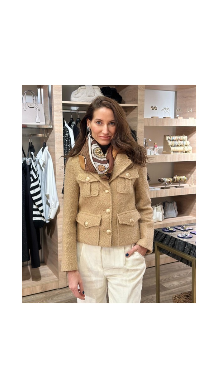 Bej Teddy Ceket