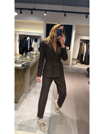 Lovesol Acı Kahve Kaşe Havuç Pantolon