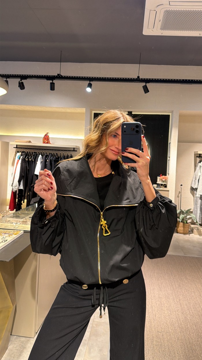 Fermuarlı Bomber Ceket