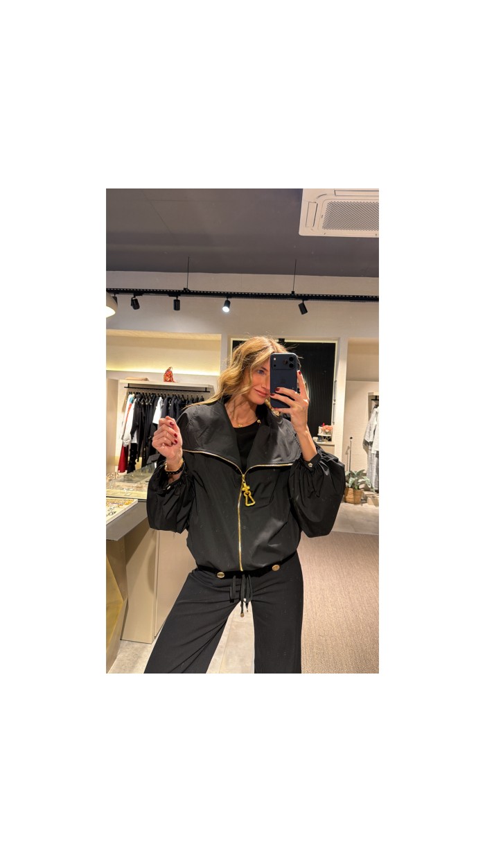 Fermuarlı Bomber Ceket