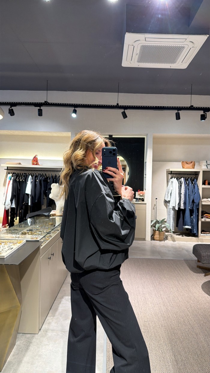 Fermuarlı Bomber Ceket