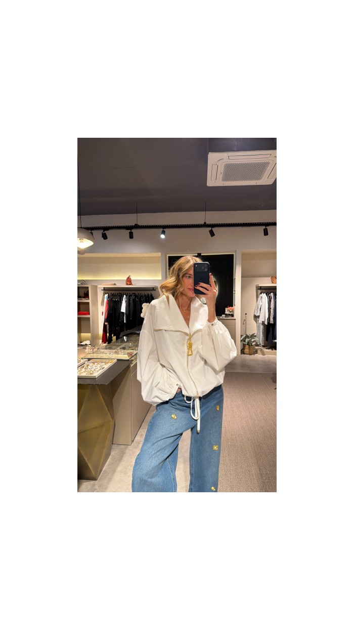 Fermuarlı Bomber Ceket