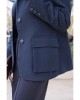 Lovesol Lacivert Kaşe Blazer