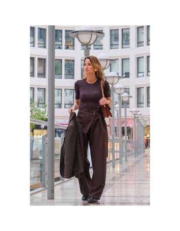 Lovesol Acı Kahve Şalvar Pantolon