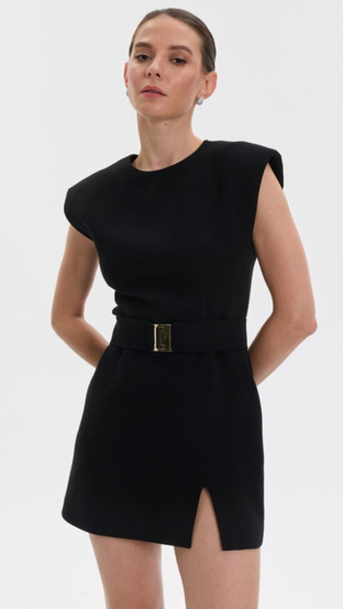 Noir Saint Dress