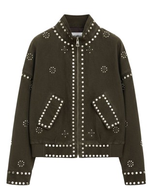 Kiera Haki Süet Ceket