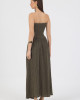 Say Aura Dress Khaki