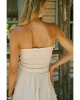 Say Dune Dress Ecru