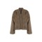 Rosena Kahve Kürk Ceket Hırka