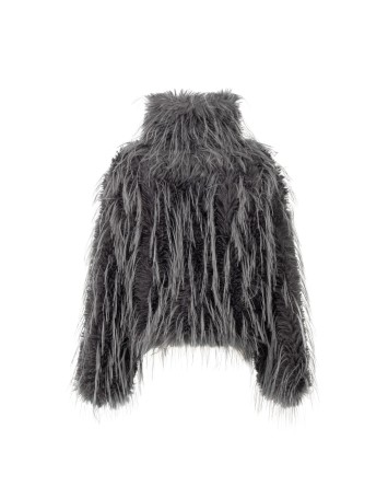 Cleo Gri Kürk Mont Cleo Gri Kürk Mont