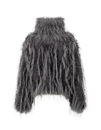 Cleo Gri Kürk Mont Cleo Gri Kürk Mont