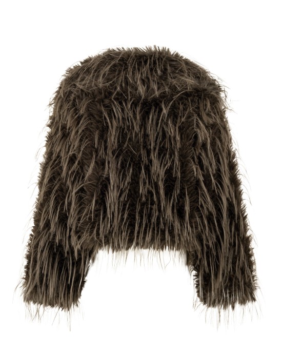 Cleo Kahve Kürk Mont Cleo Kahve Kürk Mont