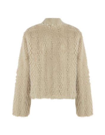 Rosene Bej Kürk Ceket Hırka Rosene Bej Kürk Ceket Hırka