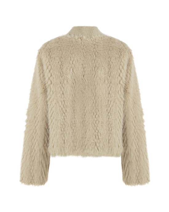 Rosene Bej Kürk Ceket Hırka Rosene Bej Kürk Ceket Hırka