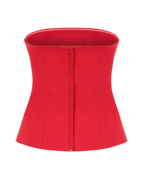 Sophie Straplez Korse Top