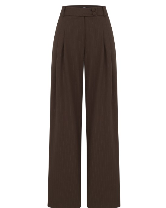 Eva Pantolon Kahverengi