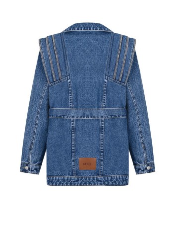 Eva Denim Jacket Dark Blue Eva Denim Jacket Dark Blue