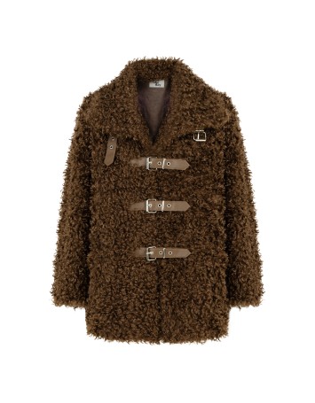 Delphin Kahve Kemerli Kaban